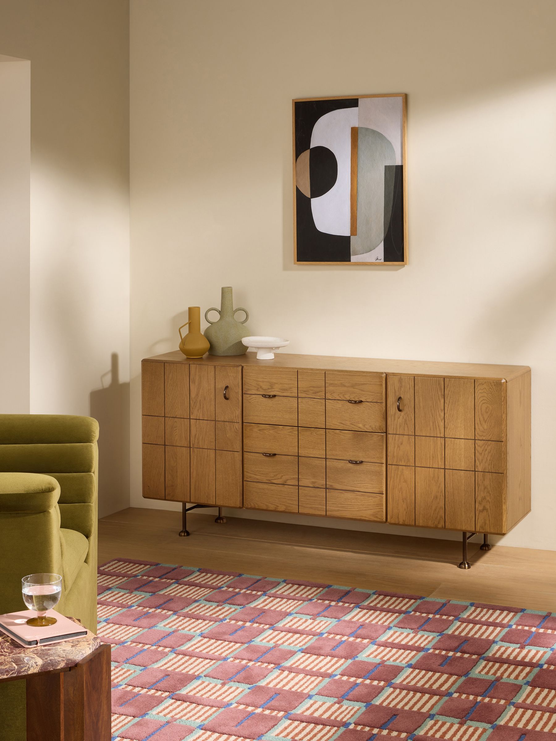 Corin Large Sideboard in Oak
