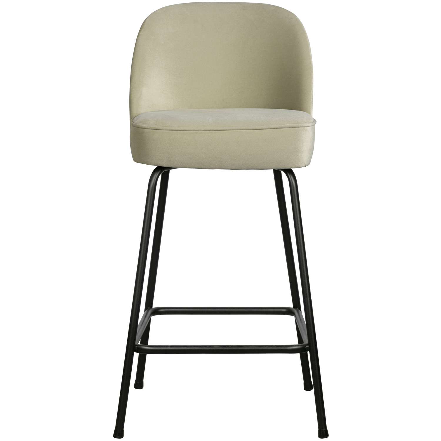 WOOOD barstoel Vogue - Velvet - Pistache - 89x50x55