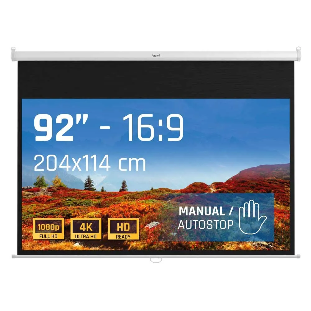 Iggual 16:9 92´´ 203x114 cm Projection Screen