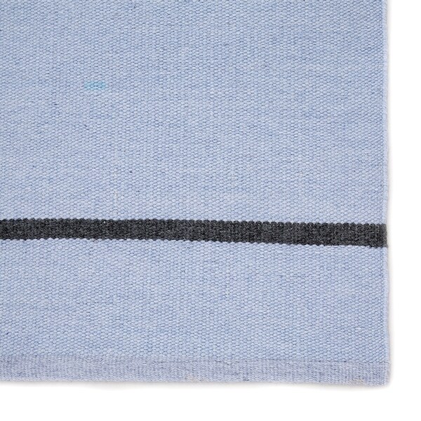 Porch & Den Langwood Stripes Indoor/ Outdoor Handmade Area Rug