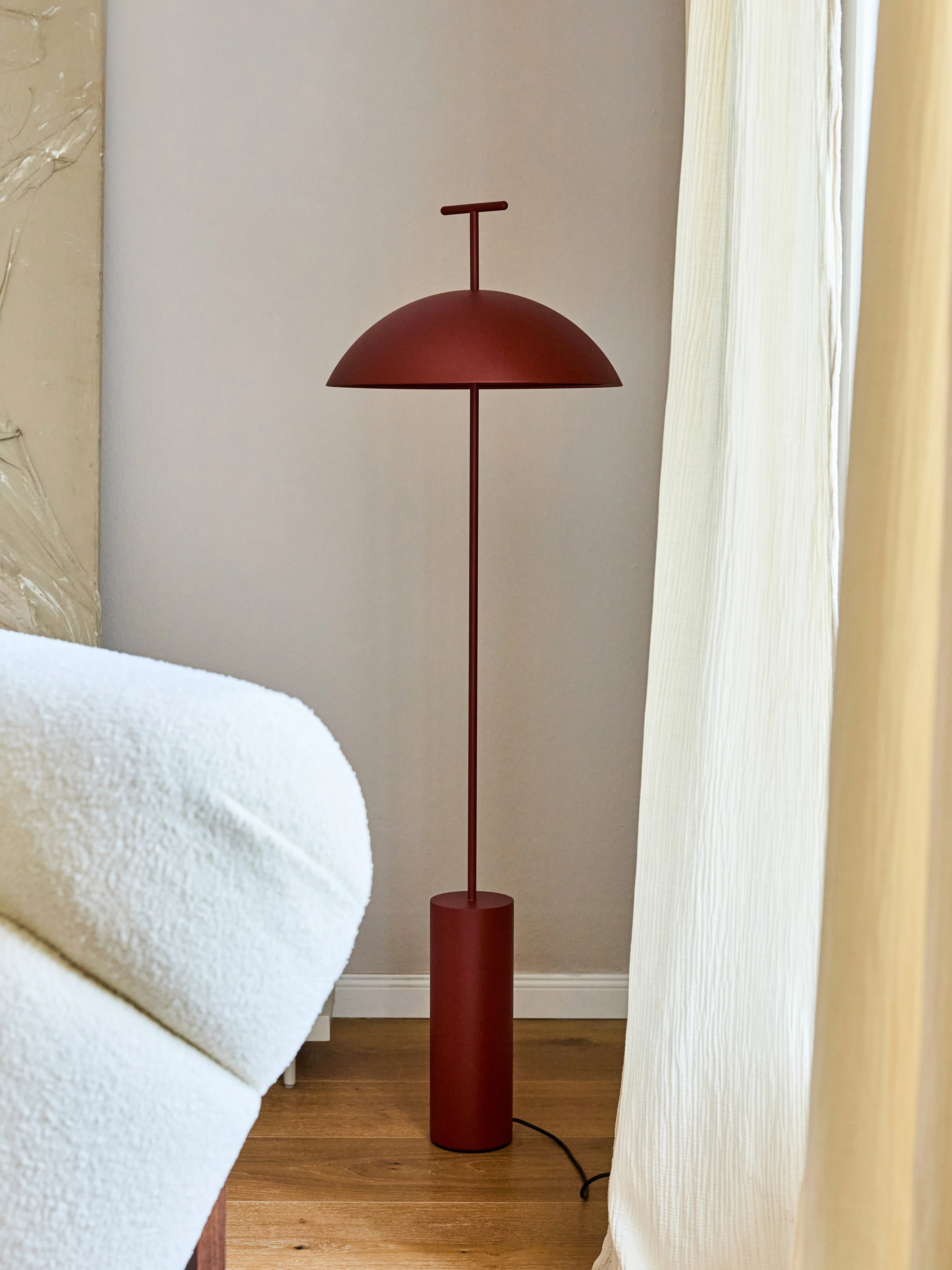 Kleine Design LED-Stehlampe Geen-A, dimmbar