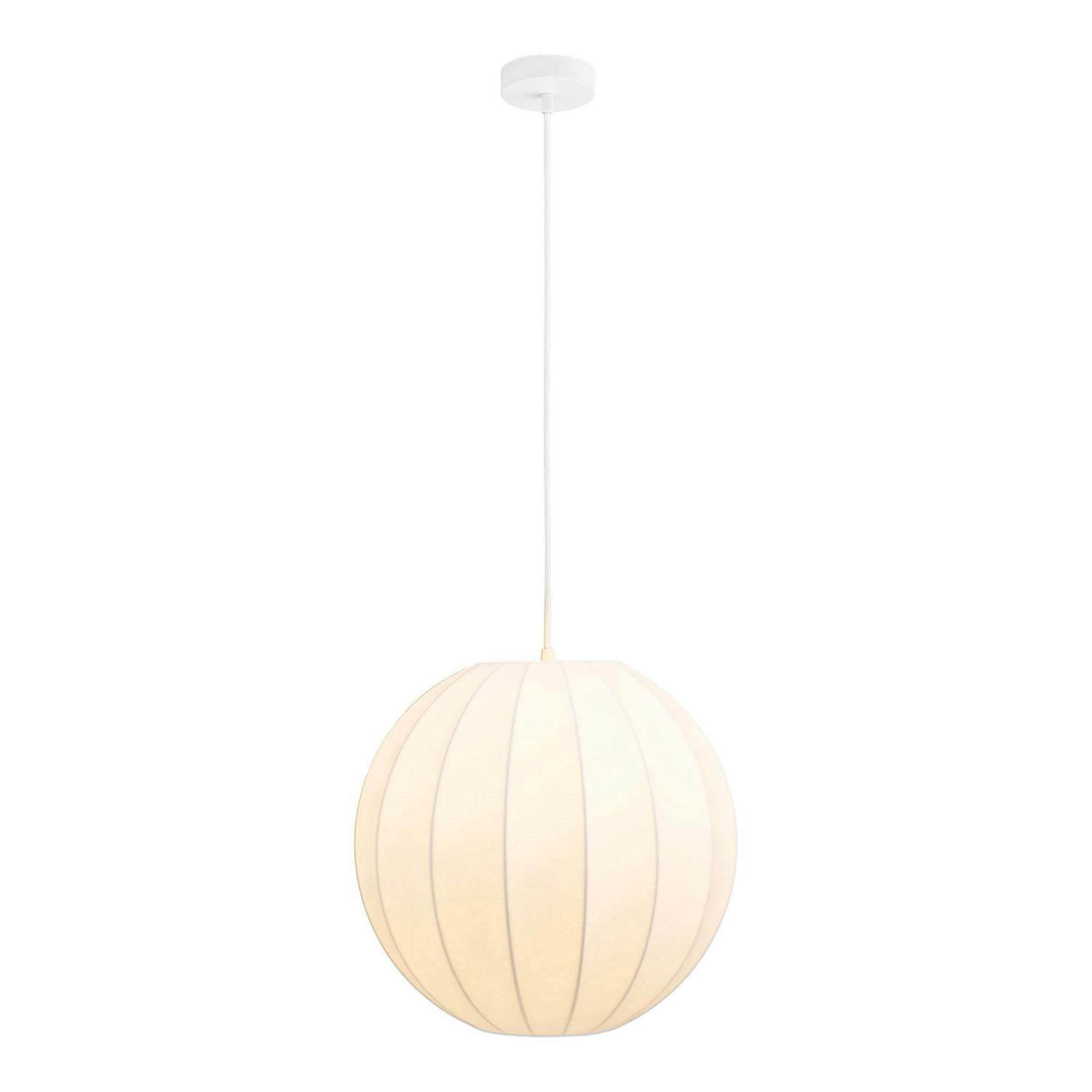 Suspension boule blanche ø40 cm SKIVE