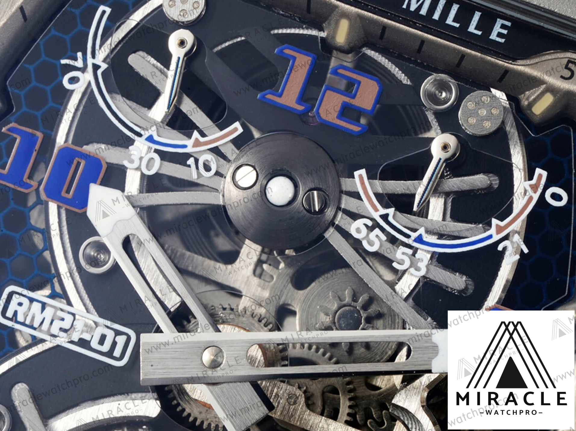 Replica Watch-RICHARD MILLE-ref.RM 21-01-Elite Clone-42mmx51mm