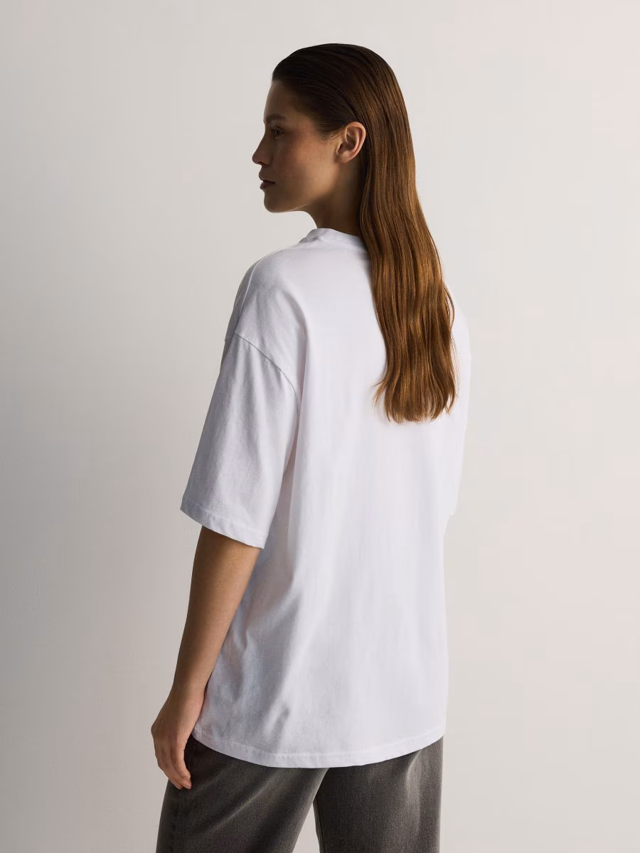 Cotton T-Shirt With Print