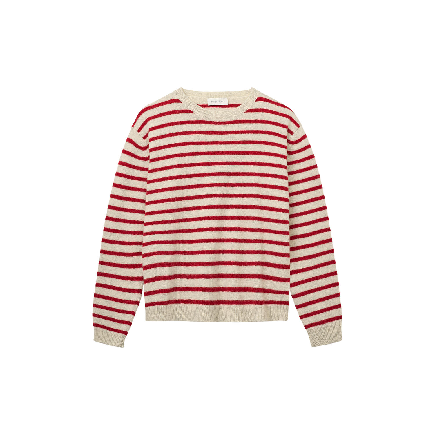 Charlie striktrøje, red creme