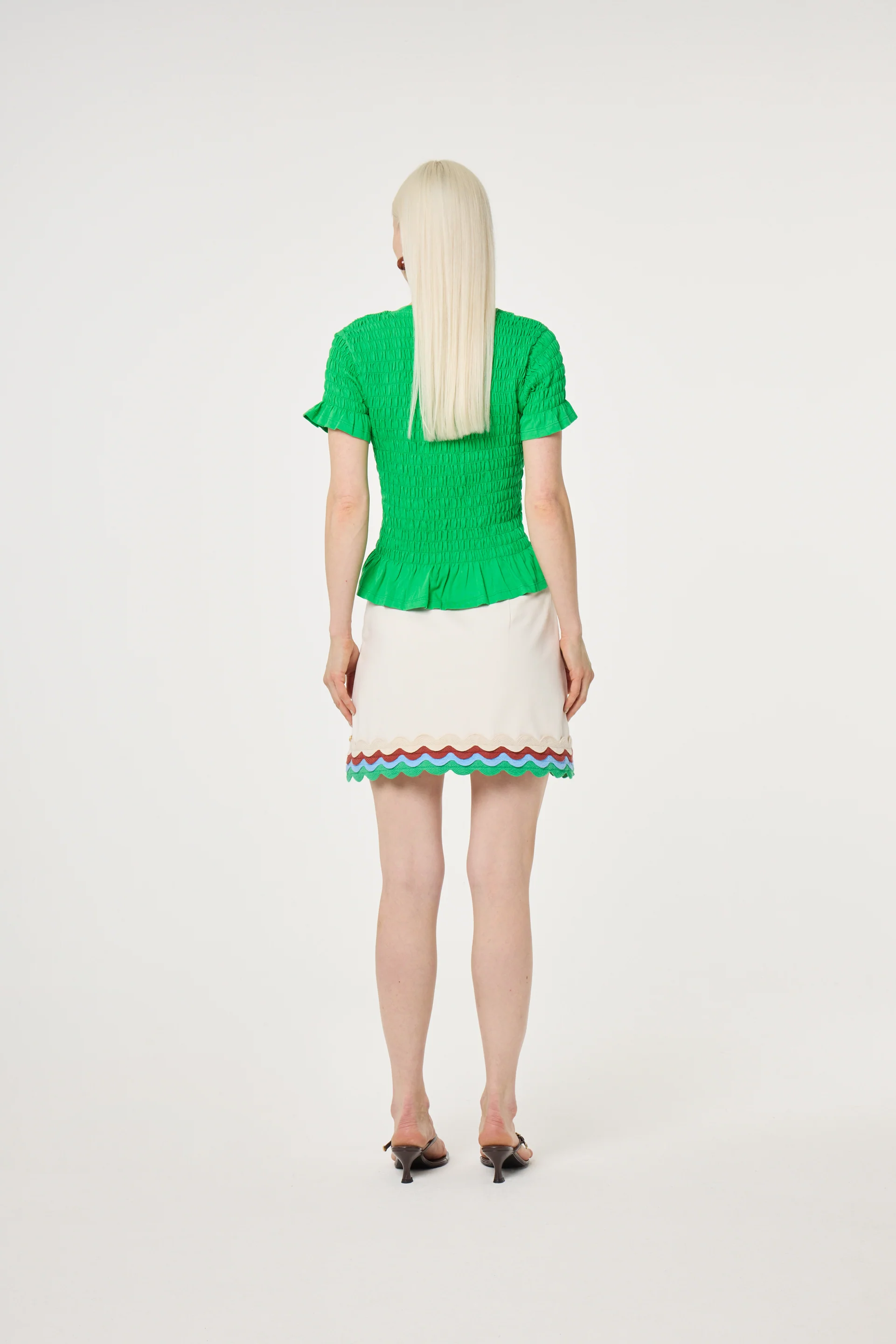 Carmen T-Shirt | Green Glimmer