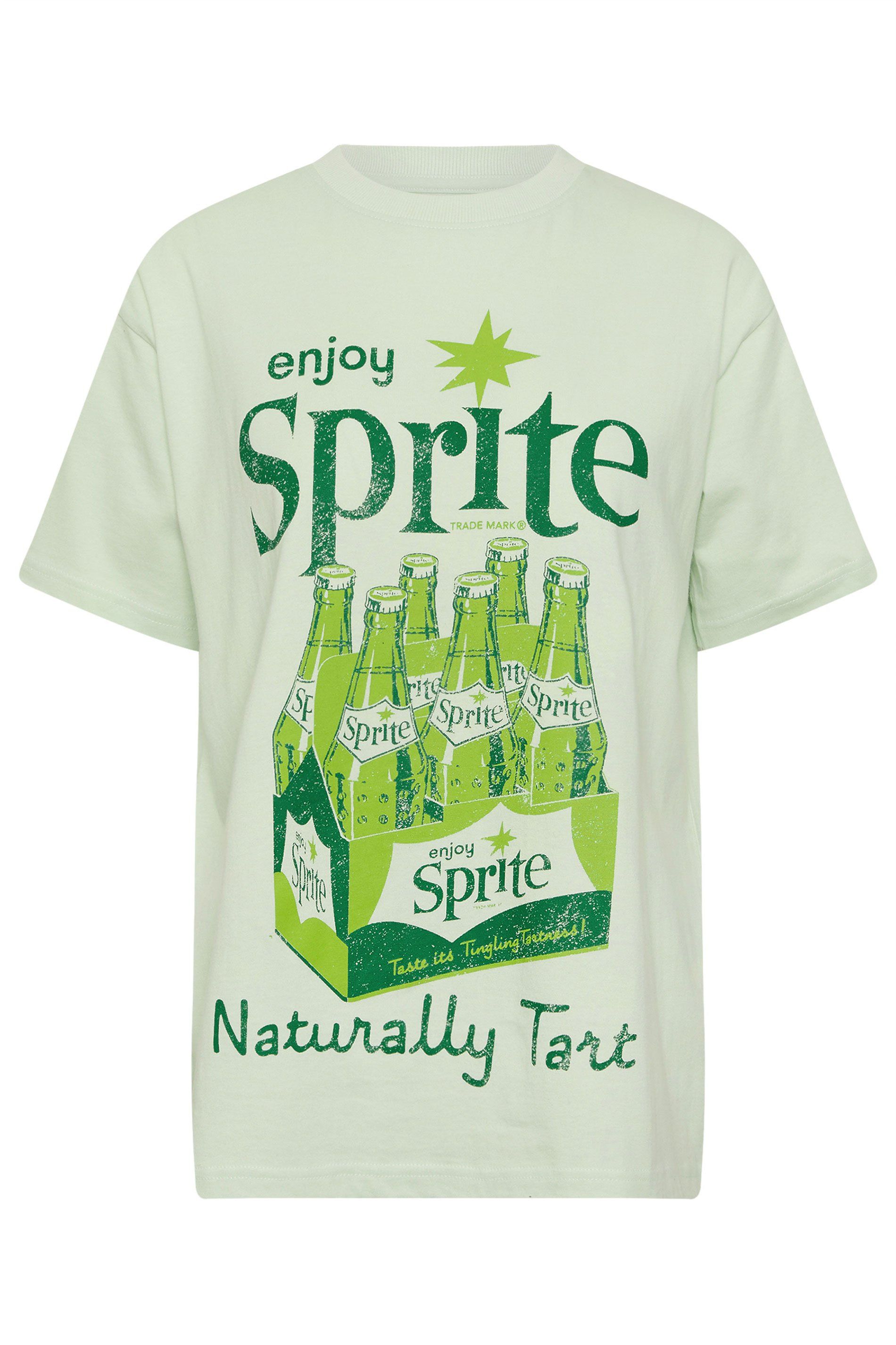 PixieGirl Petite 'Enjoy Sprite' Slogan T-Shirt