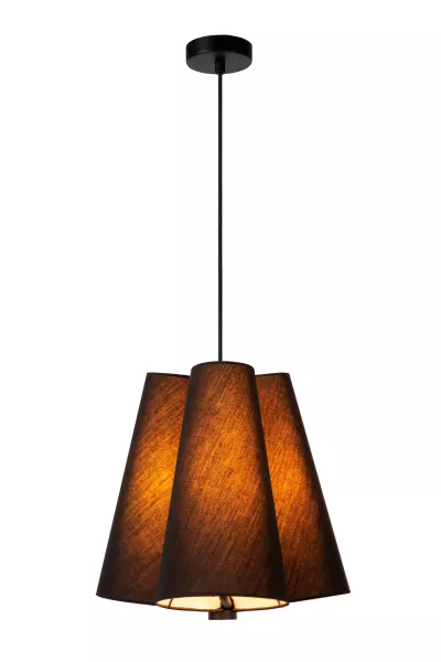 Lampa wisząca czarna GREGORY 1xE27x60W wym: 165x34,3x34,3 cm Lucide