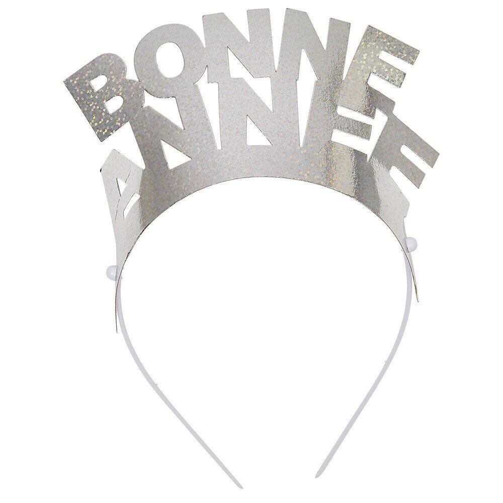 Serre tête Bonne Année holographique x 6