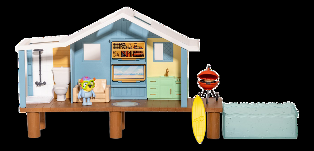 Bluey's Beach Cabin Playset
