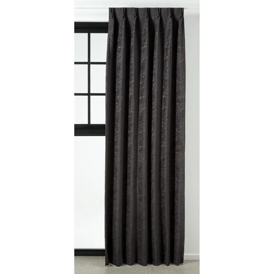 Kwantum Gordijnen | Gordijn Chloe  Antraciet