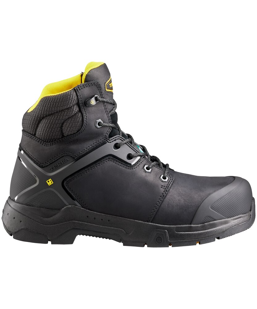 Terra Men's 6 Inch Carbine Composite Toe Composite Plate Waterproof Work Boots
