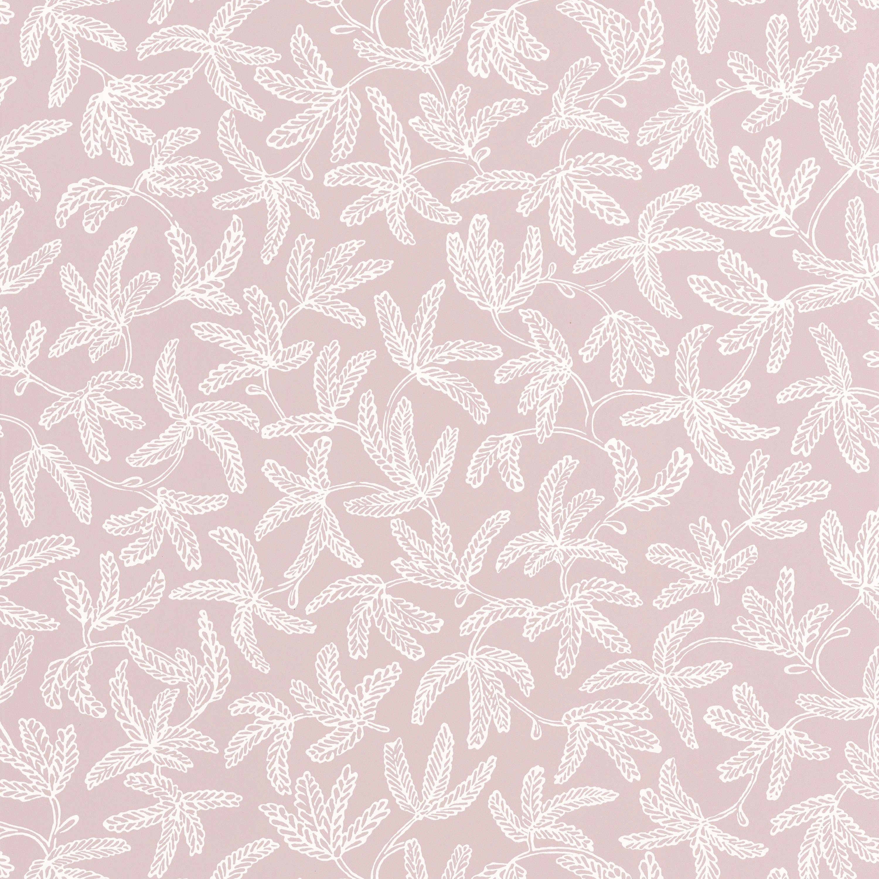Caselio Papier peint intissé COCOON coloris rose poudré