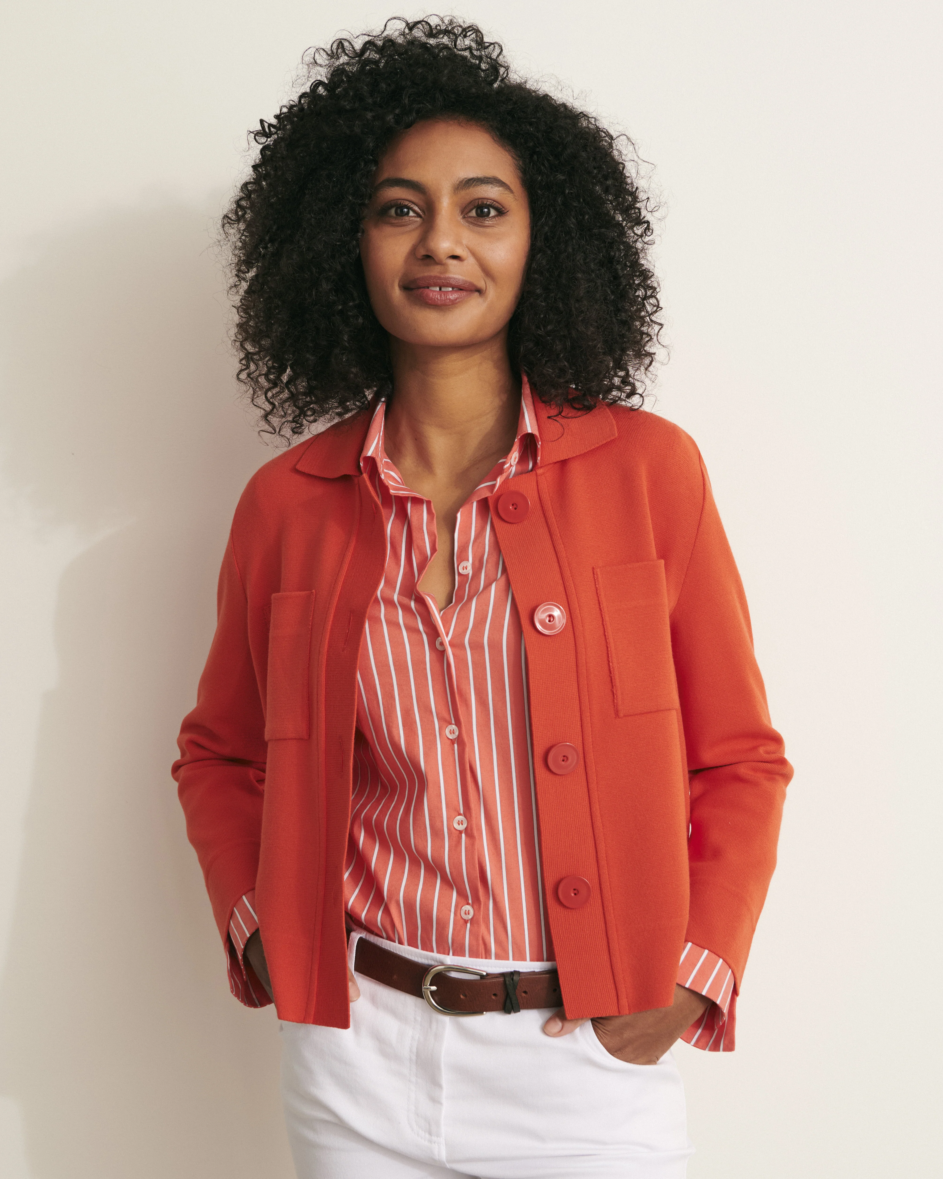 Veste en maille milano stretch VIVIENNE/11002/831