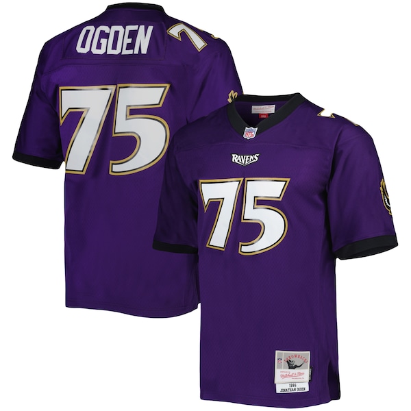 Jonathan Ogden Baltimore Ravens  Legacy Replica Jersey - Purple