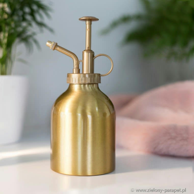 - Vaporisateur teinte dorée