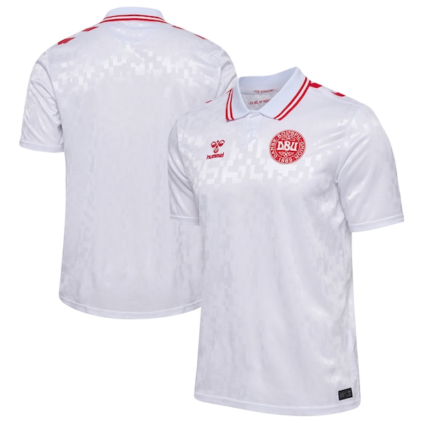 Denmark National Team 2024 Away Replica Jersey - White/Red