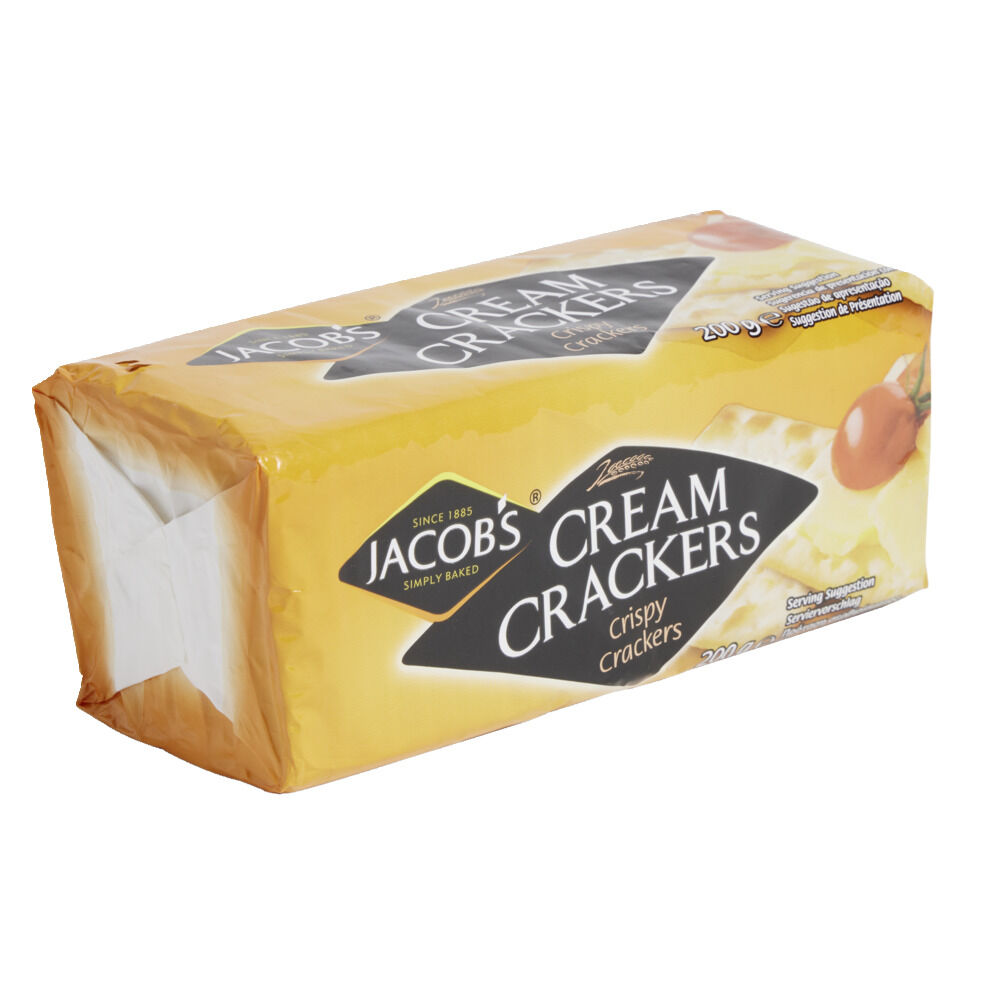 Biscuits salés Cream Crackers Jacob's 200gr