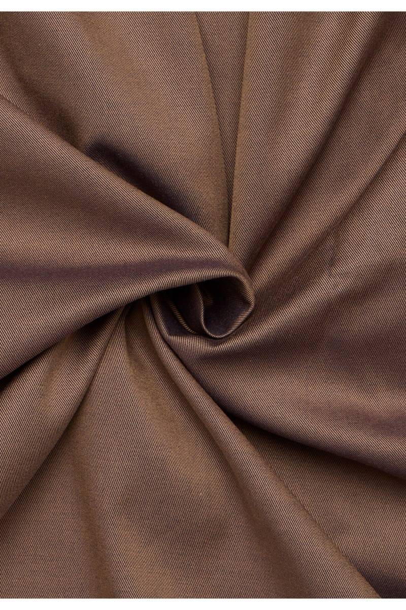 ETERNA Cover Shirt Comfort Fit Hemd beige/braun, Einfarbig