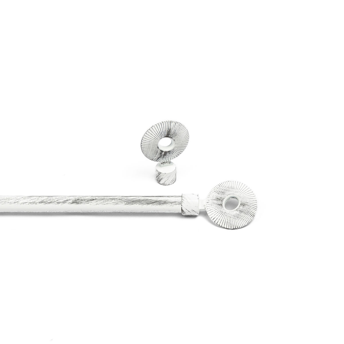 Kit extensível extremidade ETNIKA branco e preto 120-210cm