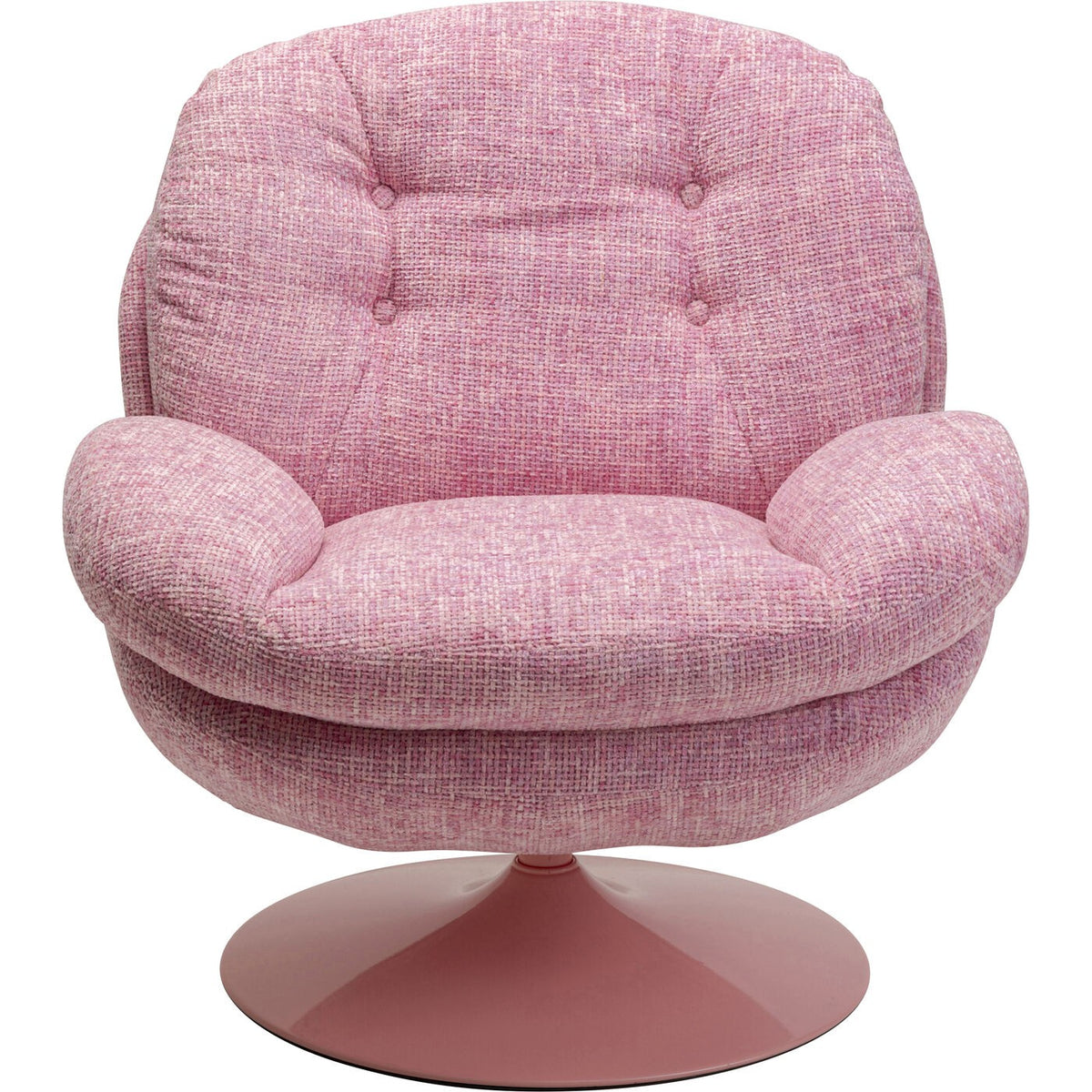 Kare Design Draaifauteuil Cosy roze