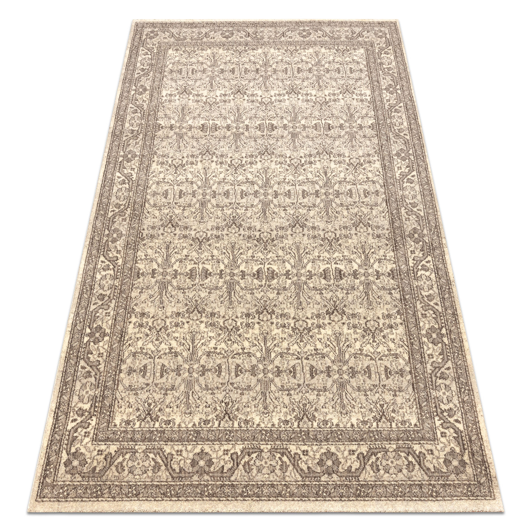 Dywan LEGEND 468 12 GB620 wełniany OSTA - Ornament, ramka 80x160 cm