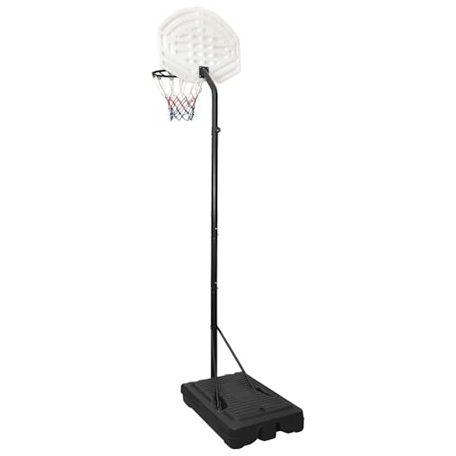 NNEVL Basketball Stand White 282-352 cm Polyethene