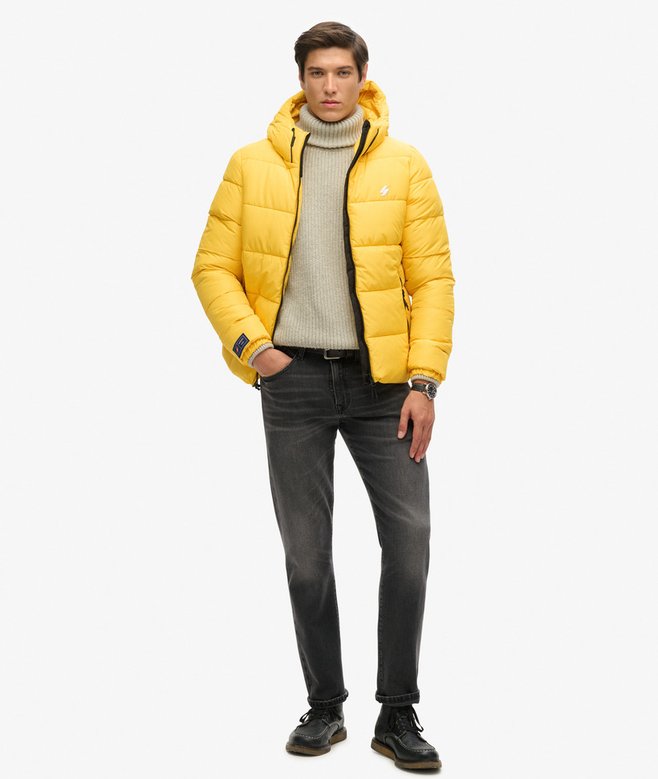 Sports Puffer Hooded Jacket
