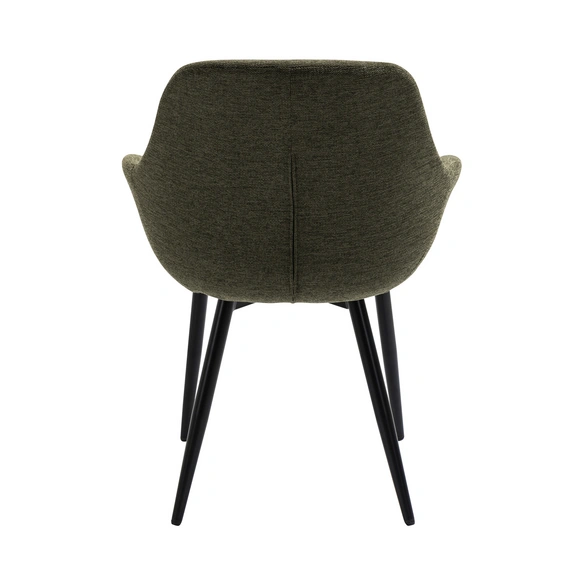 Stuhl, Höhe: 86 cm, grün/schwarz, 2 stk