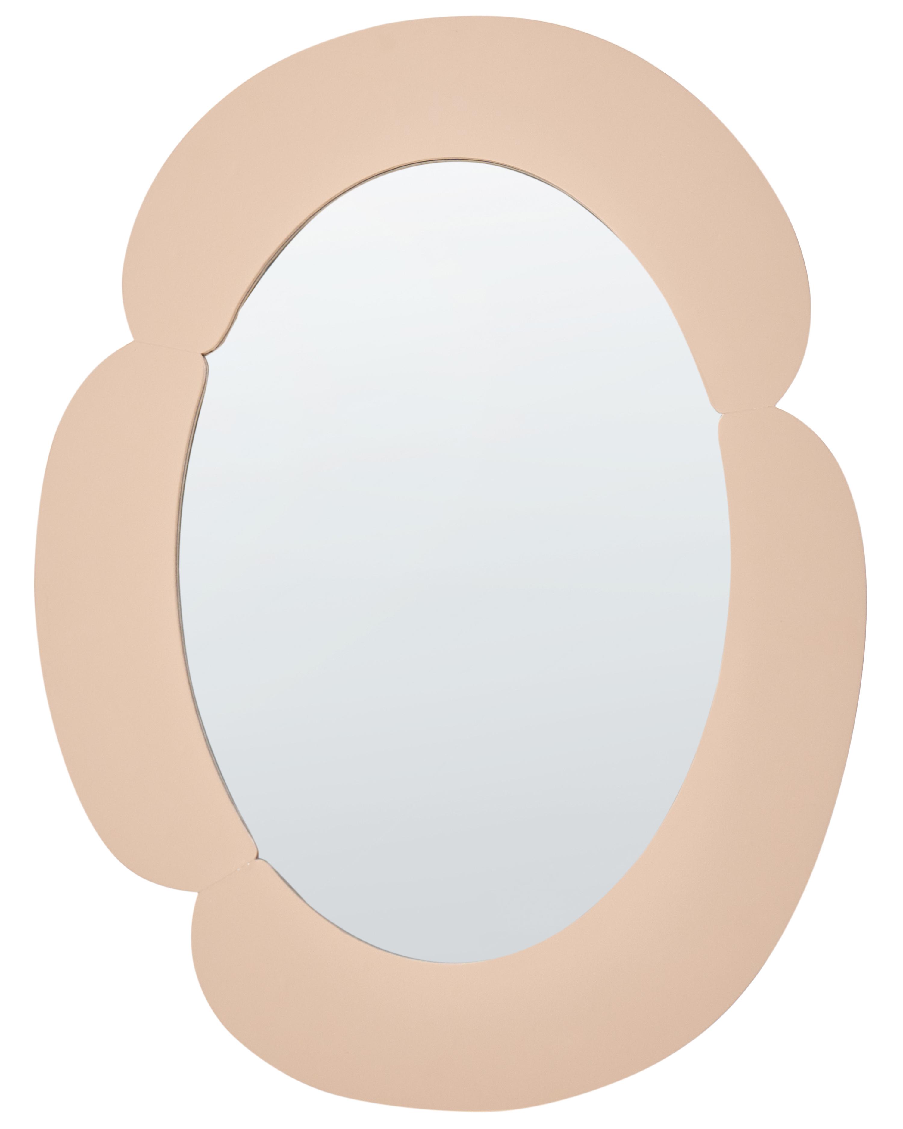 Wall Mirror ALVENA 60 cm 80 cm Beige