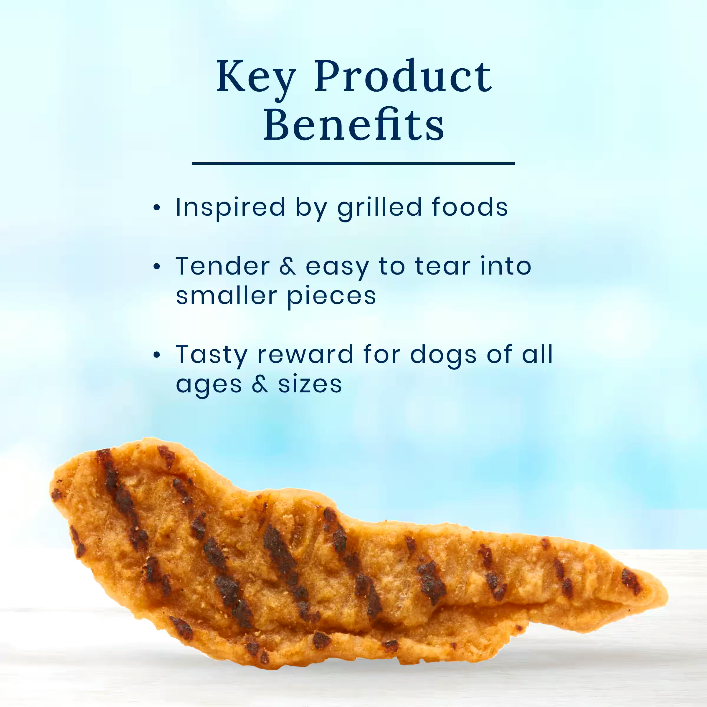 Blue Buffalo Nudges Chicken Grillers, Natural Dog Treat, 384-g