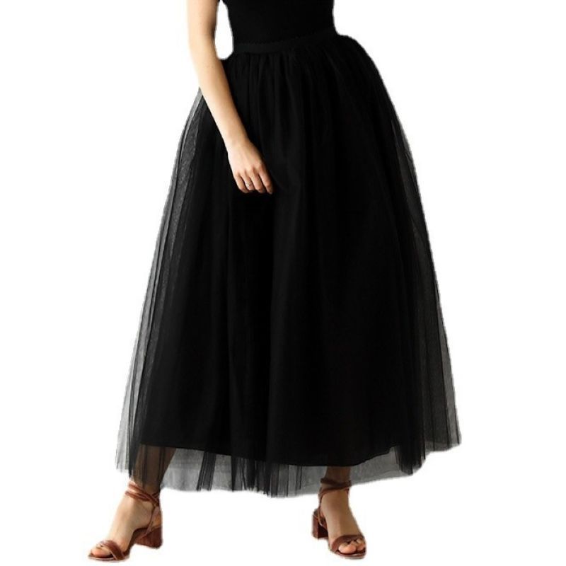 PEACH ACCESSORIES Dreamy Maxi Layered Tulle Skirt
