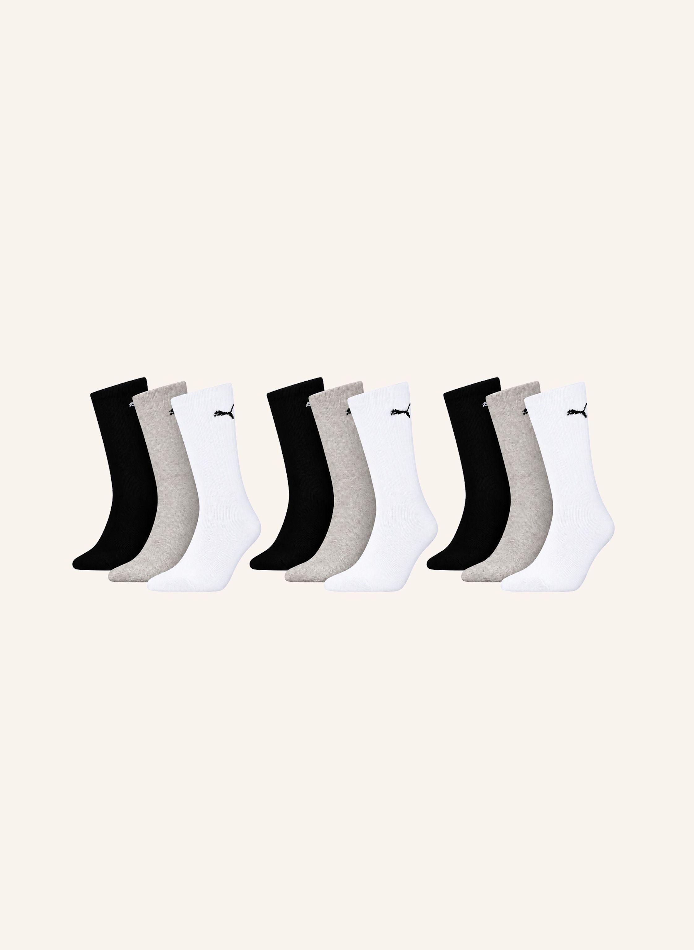 PUMA Sportsocken REGULAR CREW 9-PACK