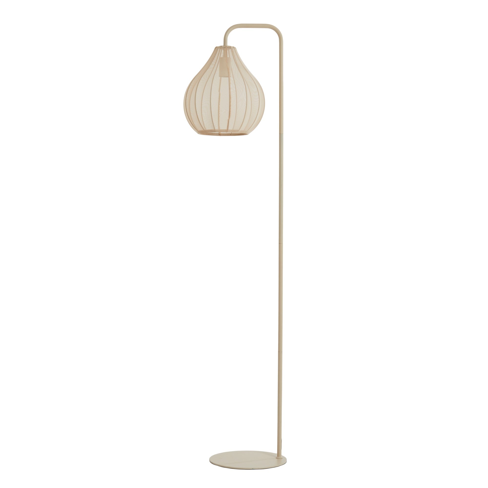 Light & Living vloerlamp Elati - bruin - Ø29cm