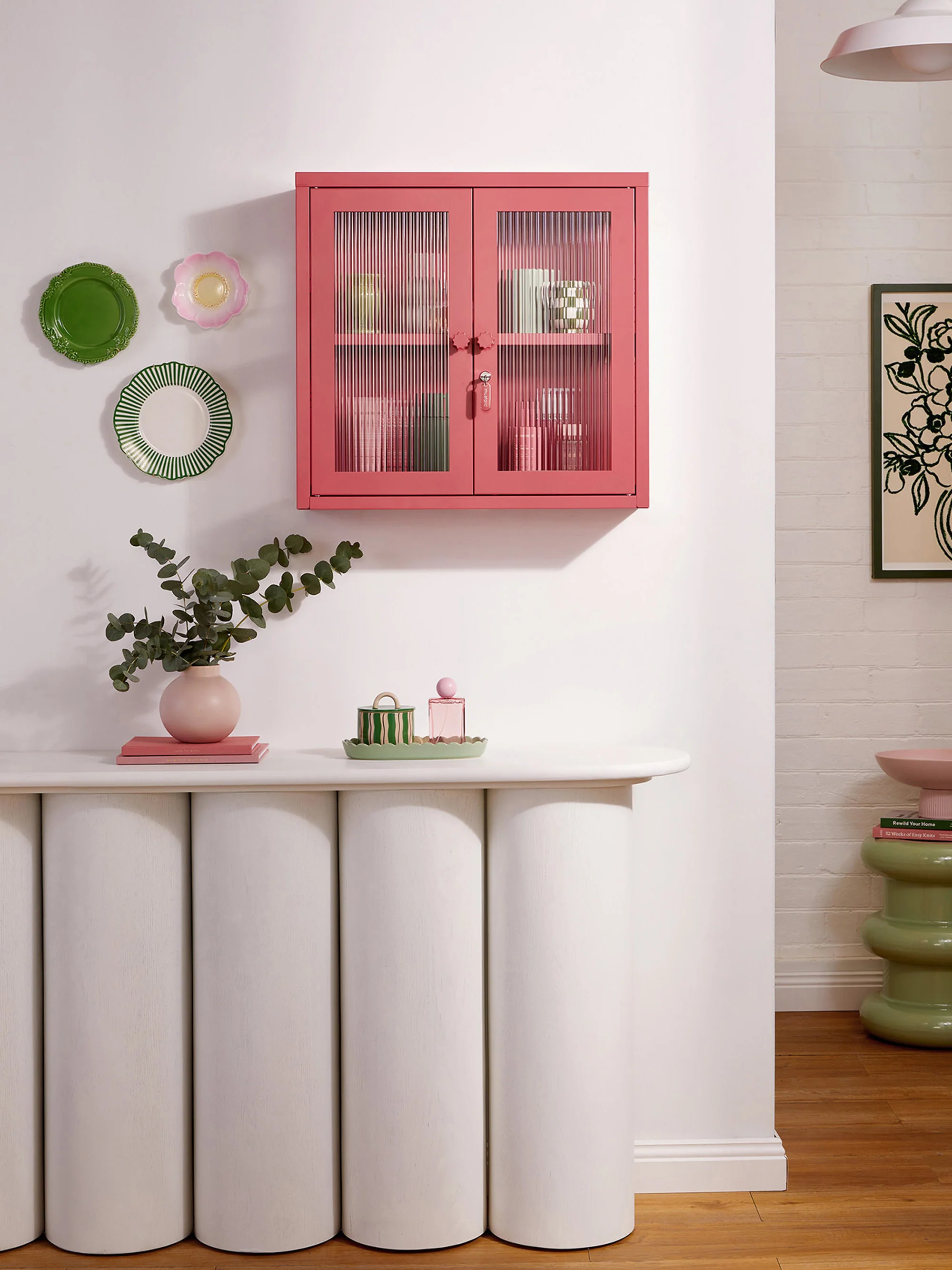 Wand-Vitrine The Kit