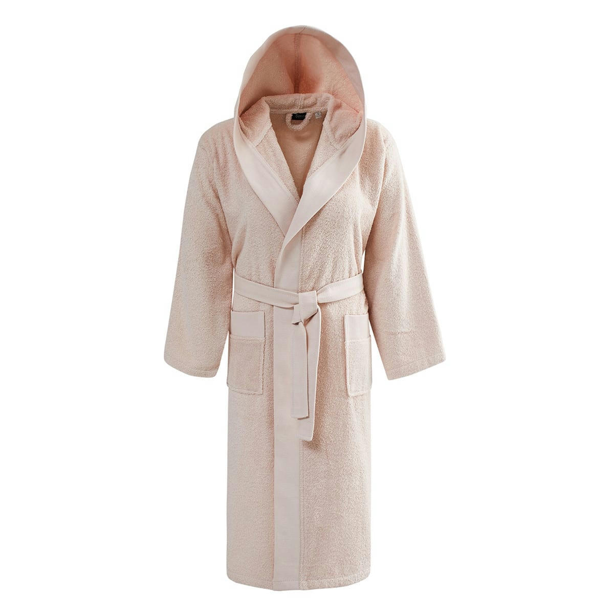 BOXER - Peignoir à capuche uni 420gr/m²  petale M