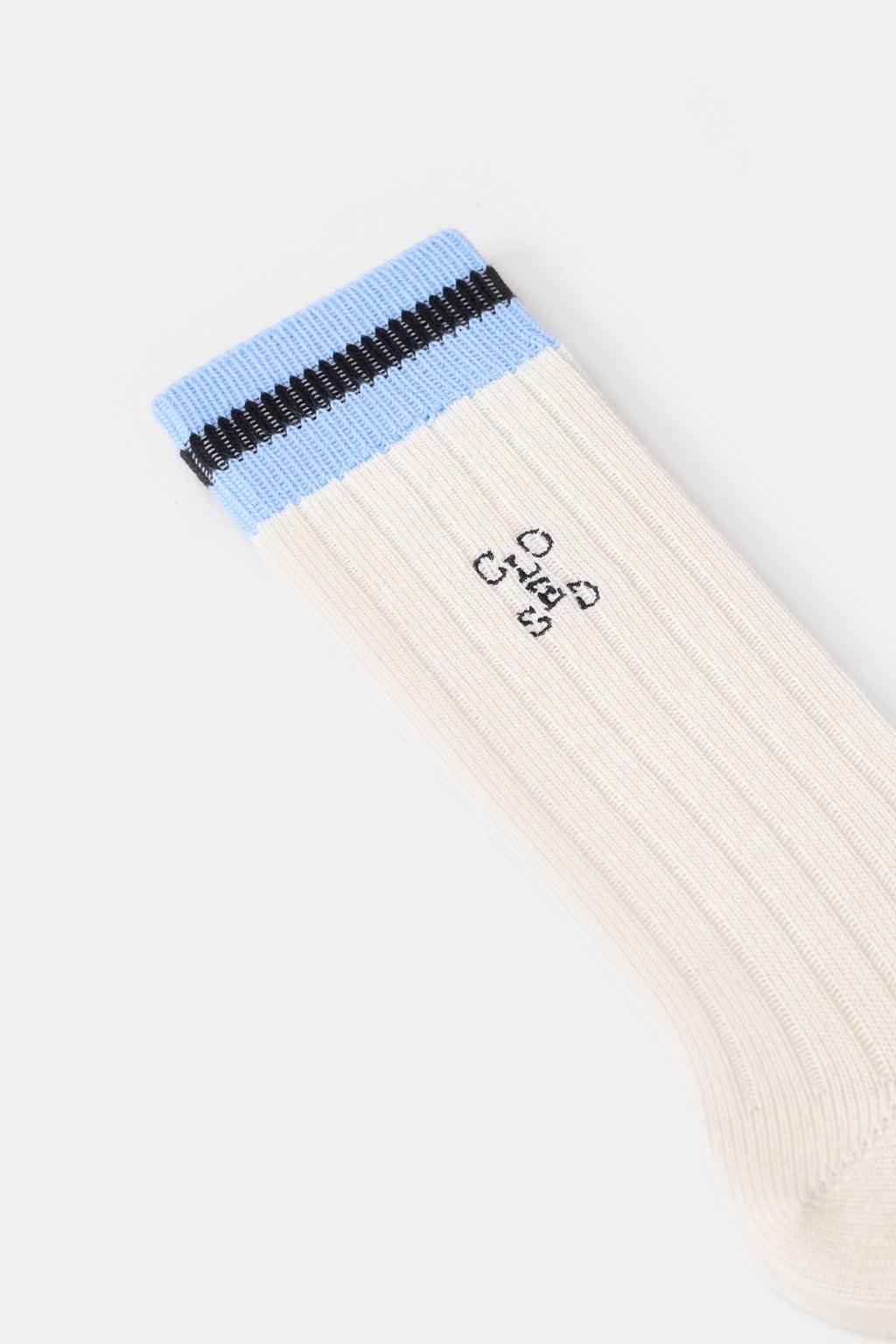 Monogramm-Socken aus Bio-Baumwollmix