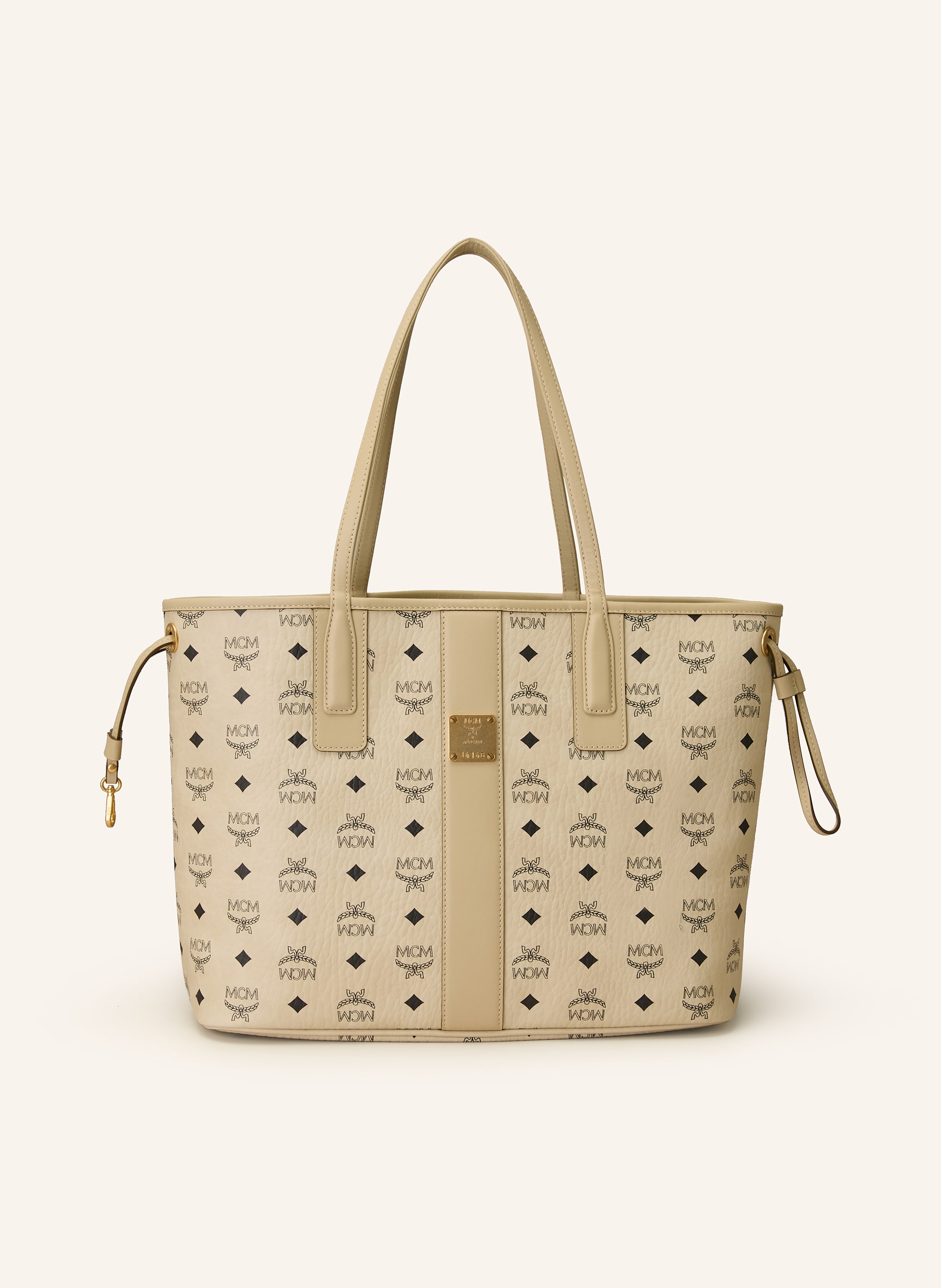 MCM Shopper LIZ MEDIUM zum Wenden mit Pouch