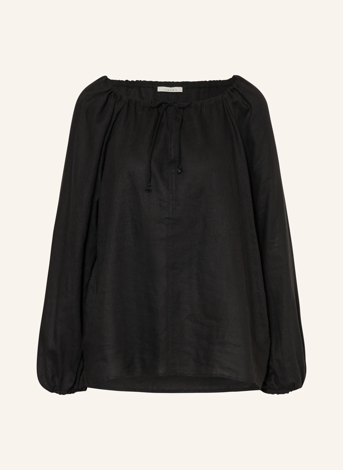 lilienfels Blusenshirt mit Leinen