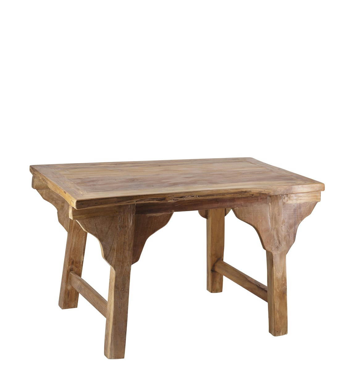 - Table basse en teck naturel L 85cm