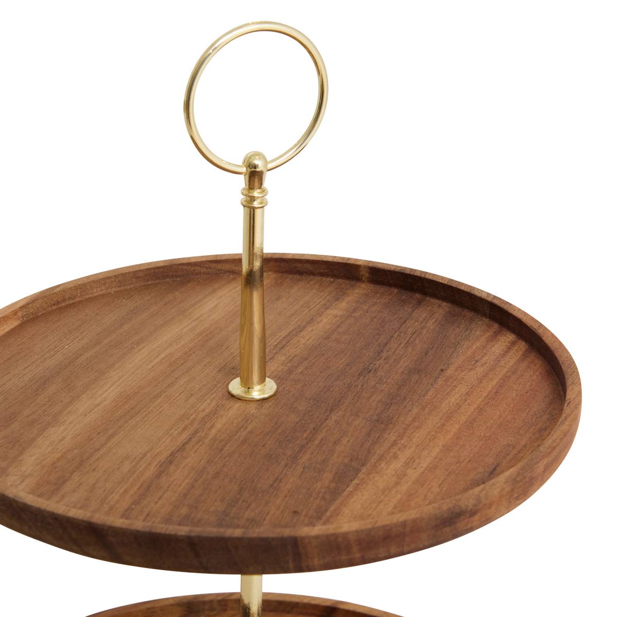 Valet stand"Mina" Acacia, H.29.7 cm, Brown