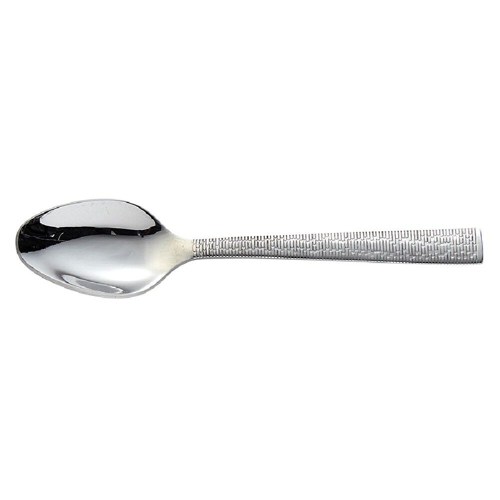 Cuilllère à dessert inox écorce