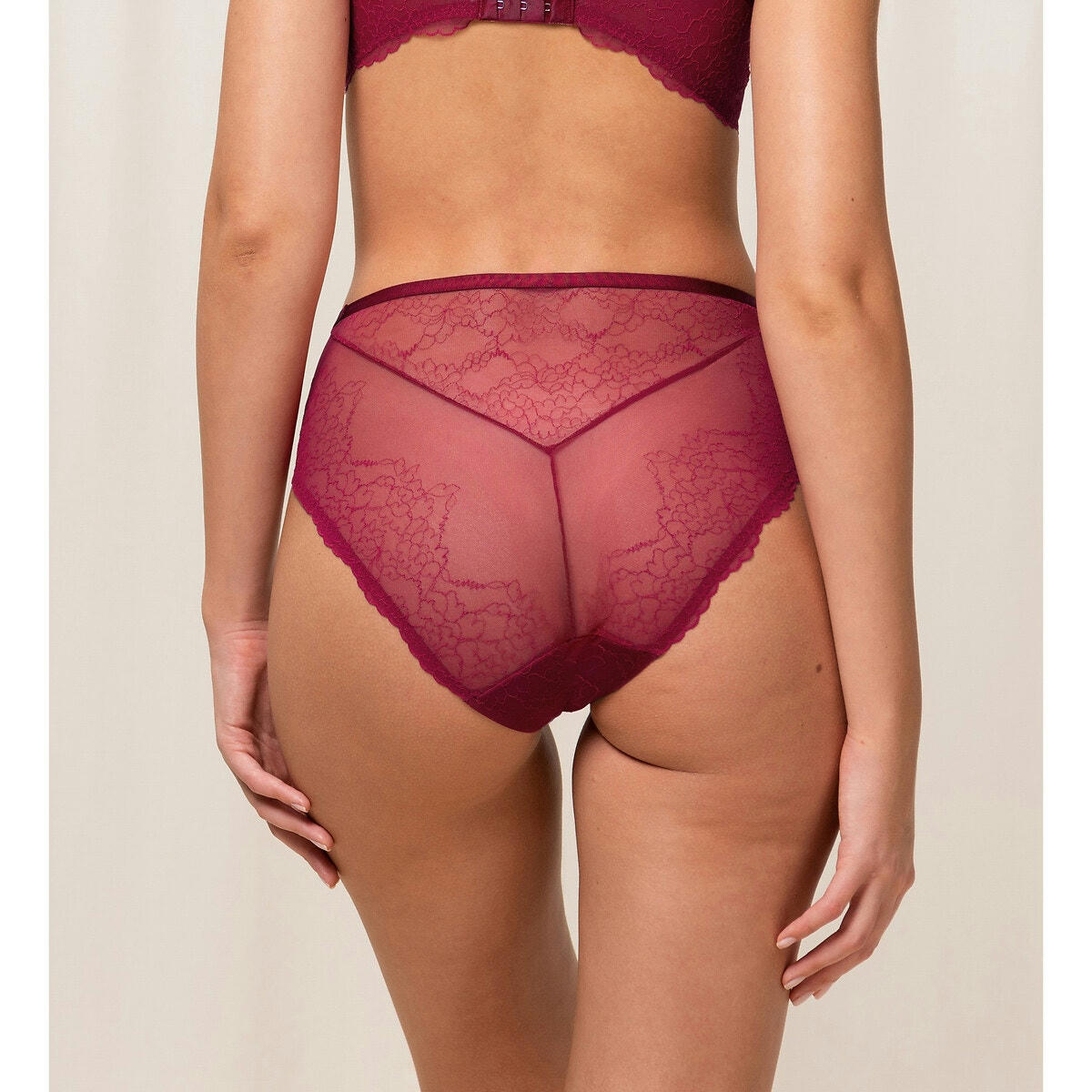 Culotte haute en dentelle Mirage Spotlight