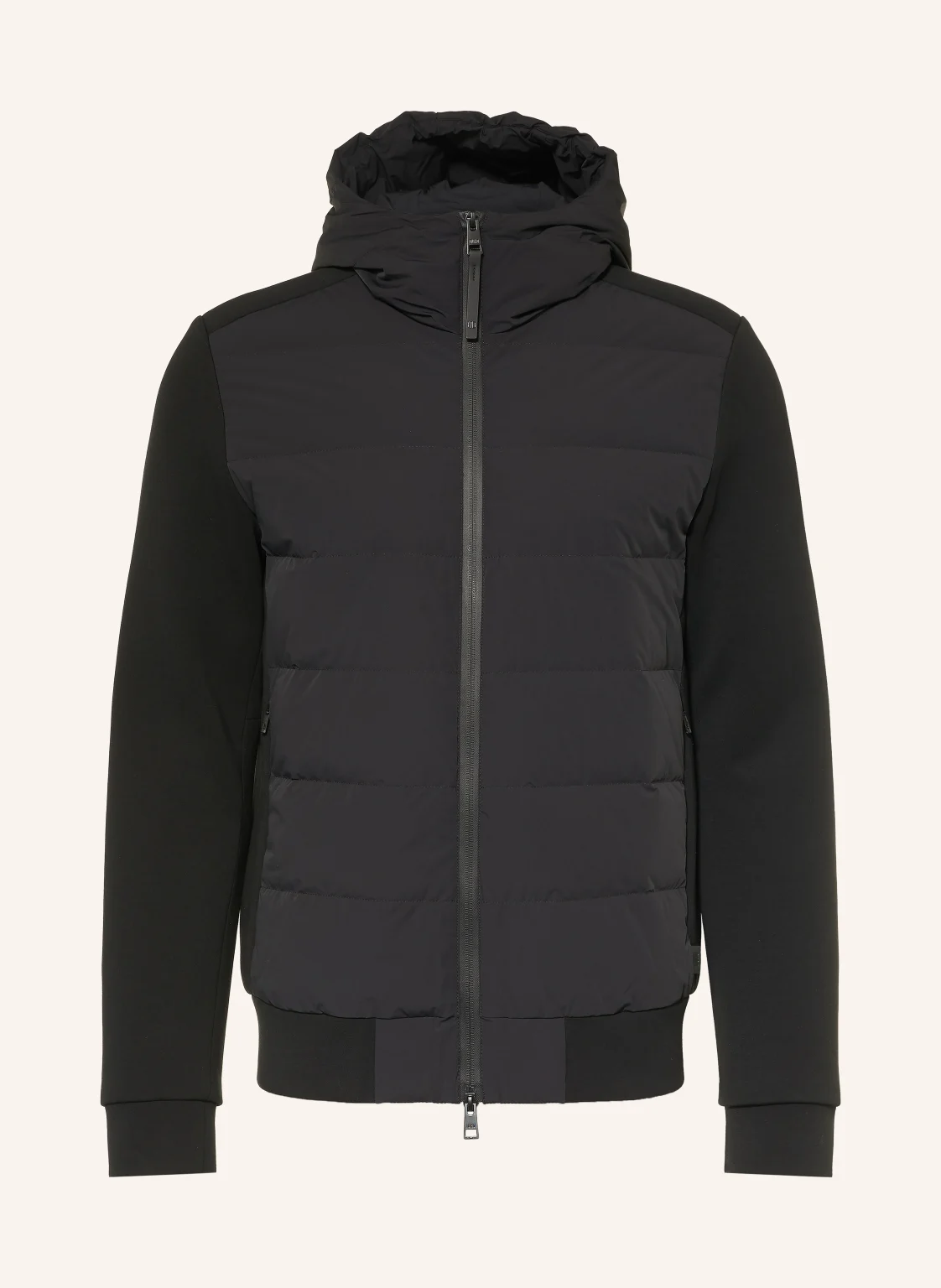 DUNO Daunenjacke im Materialmix