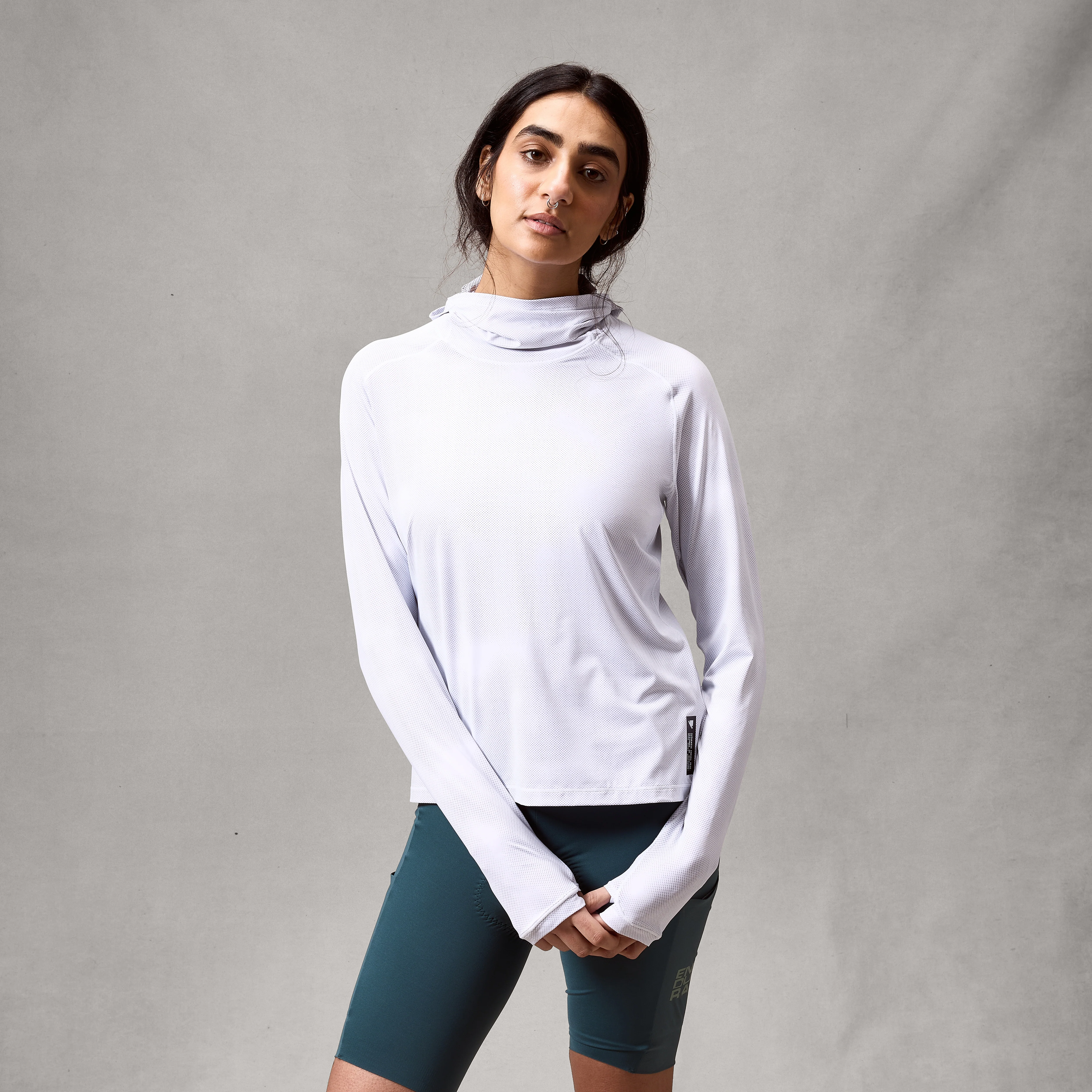 Women's AllTrack Rout Scuba Hoodie - White