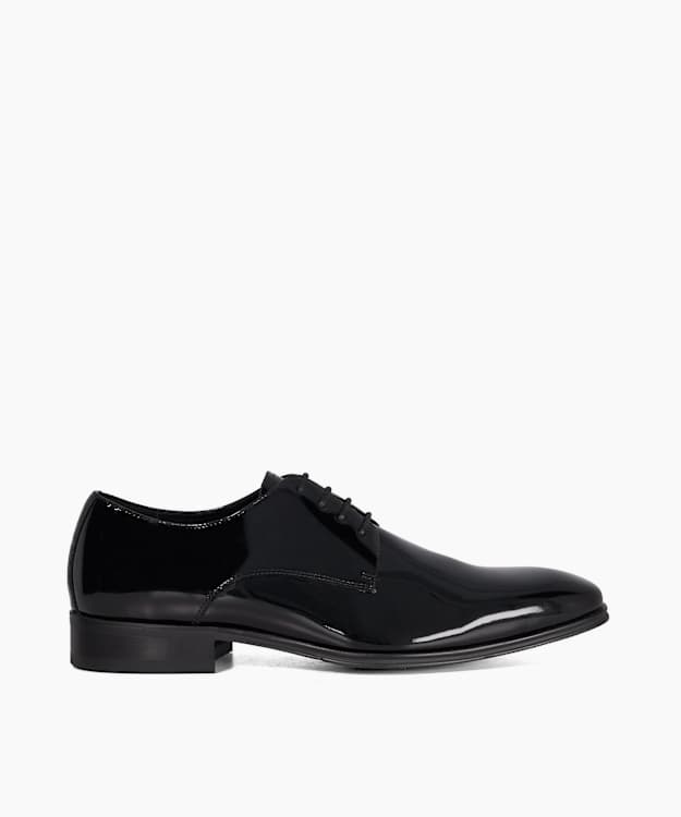 Satchel Black - Leather Lace-Up Gibson