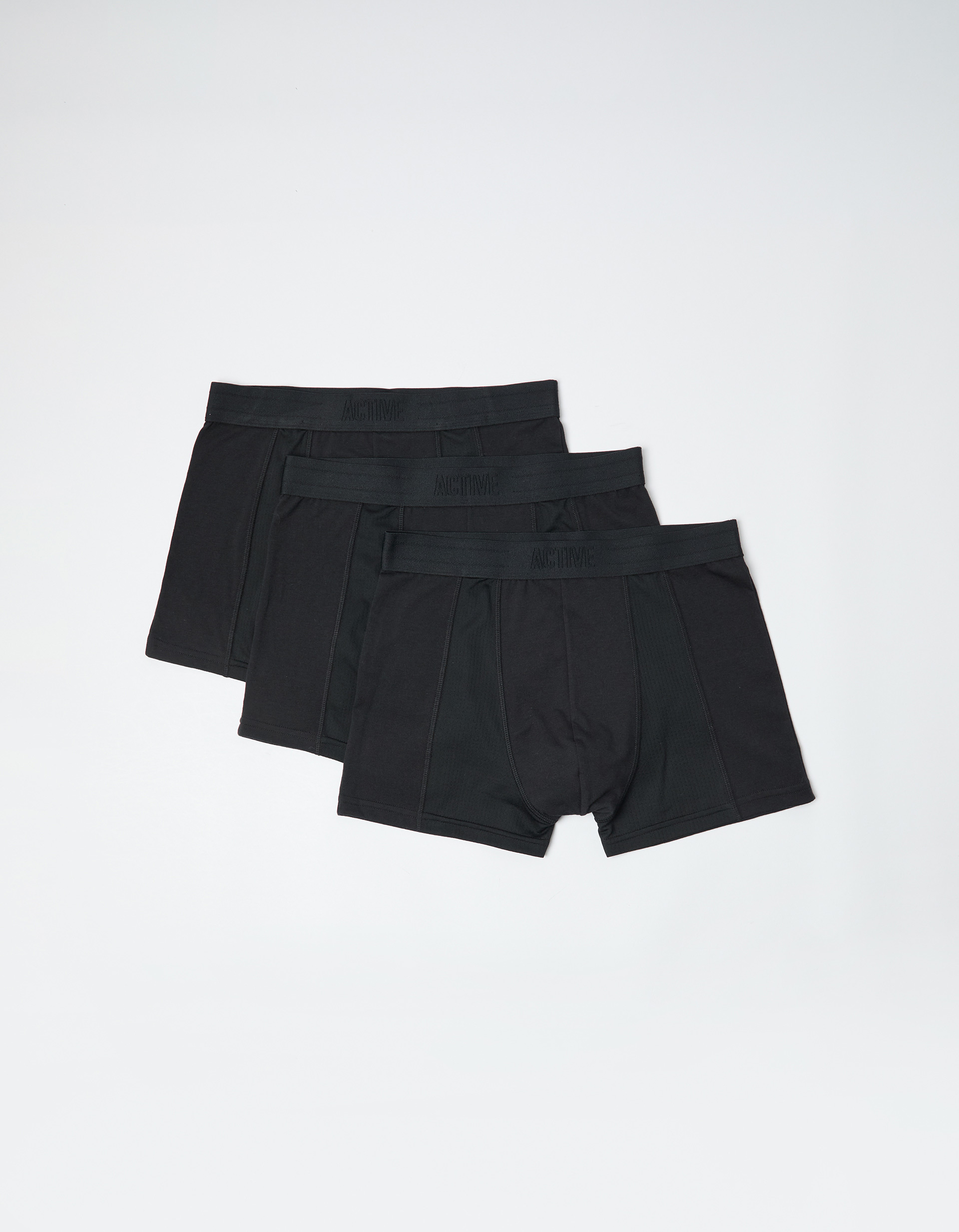 Pack 3 Boxers, Homem, Preto