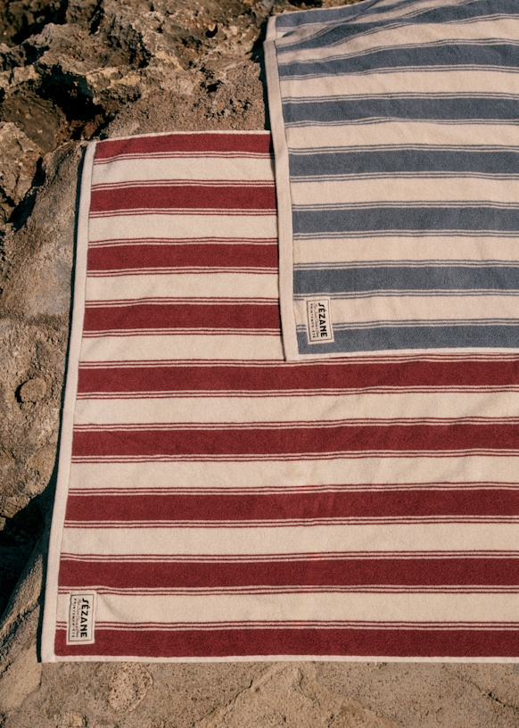 Striped Beach Towel