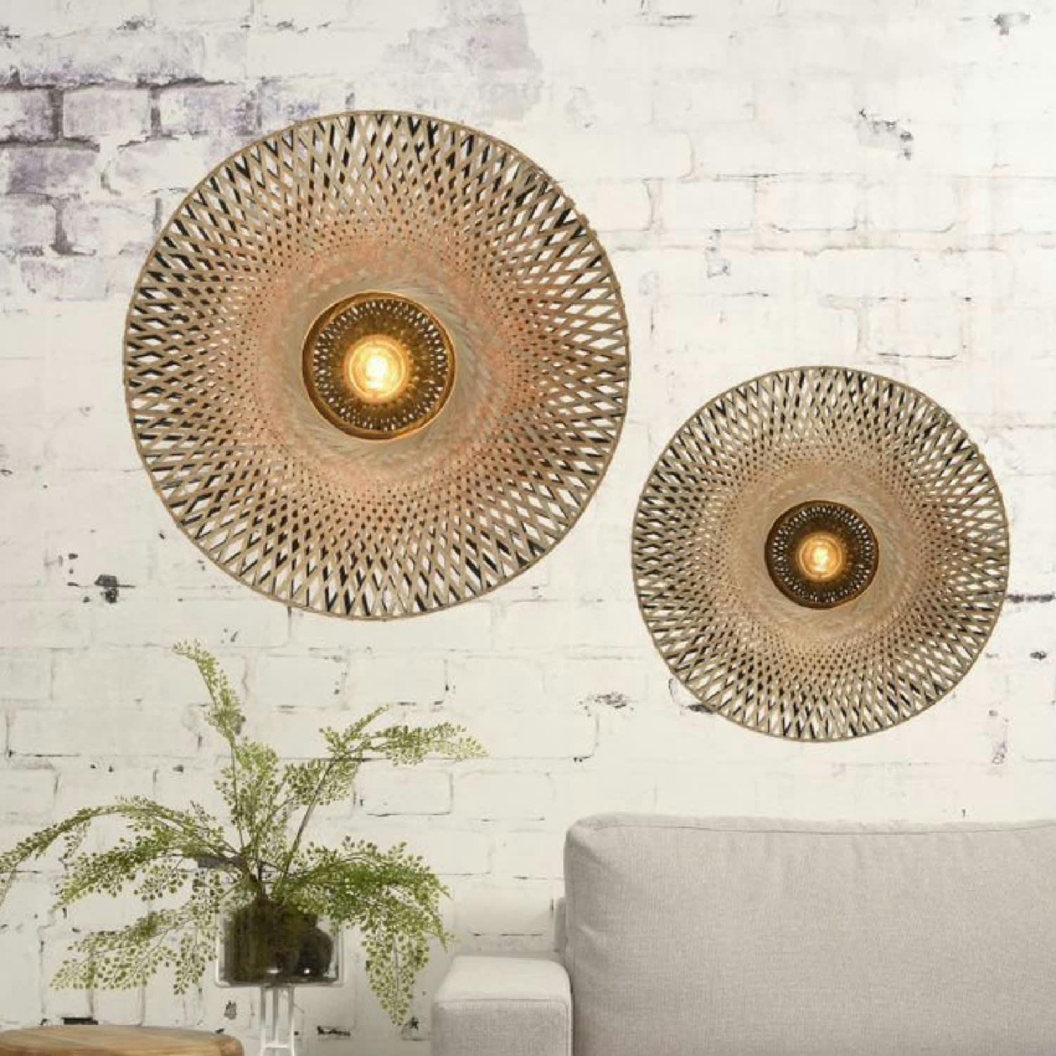 KALIMANTAN - Applique bambou D60cm