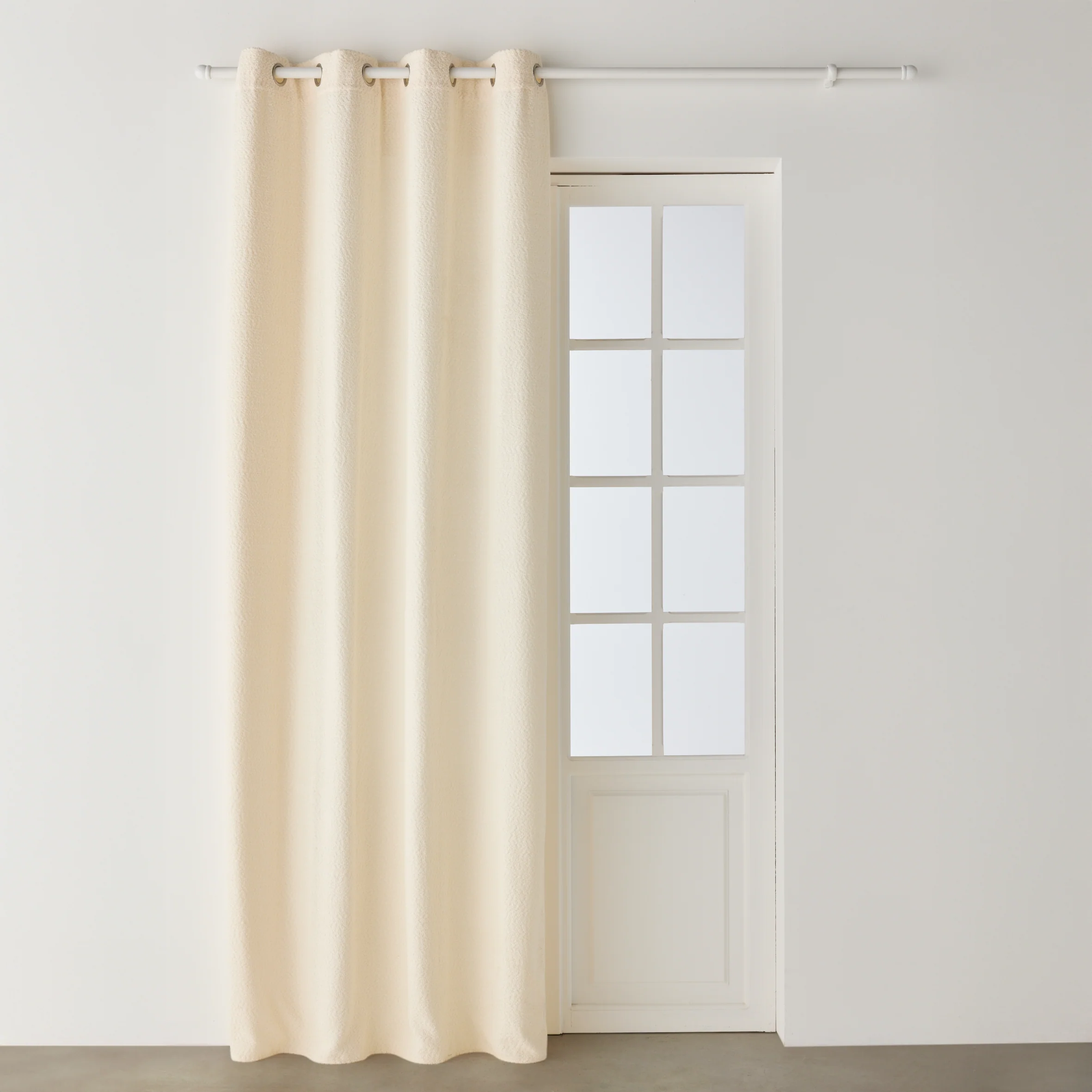 Rideau DOOLIN coloris ivoire 140 x 260 cm